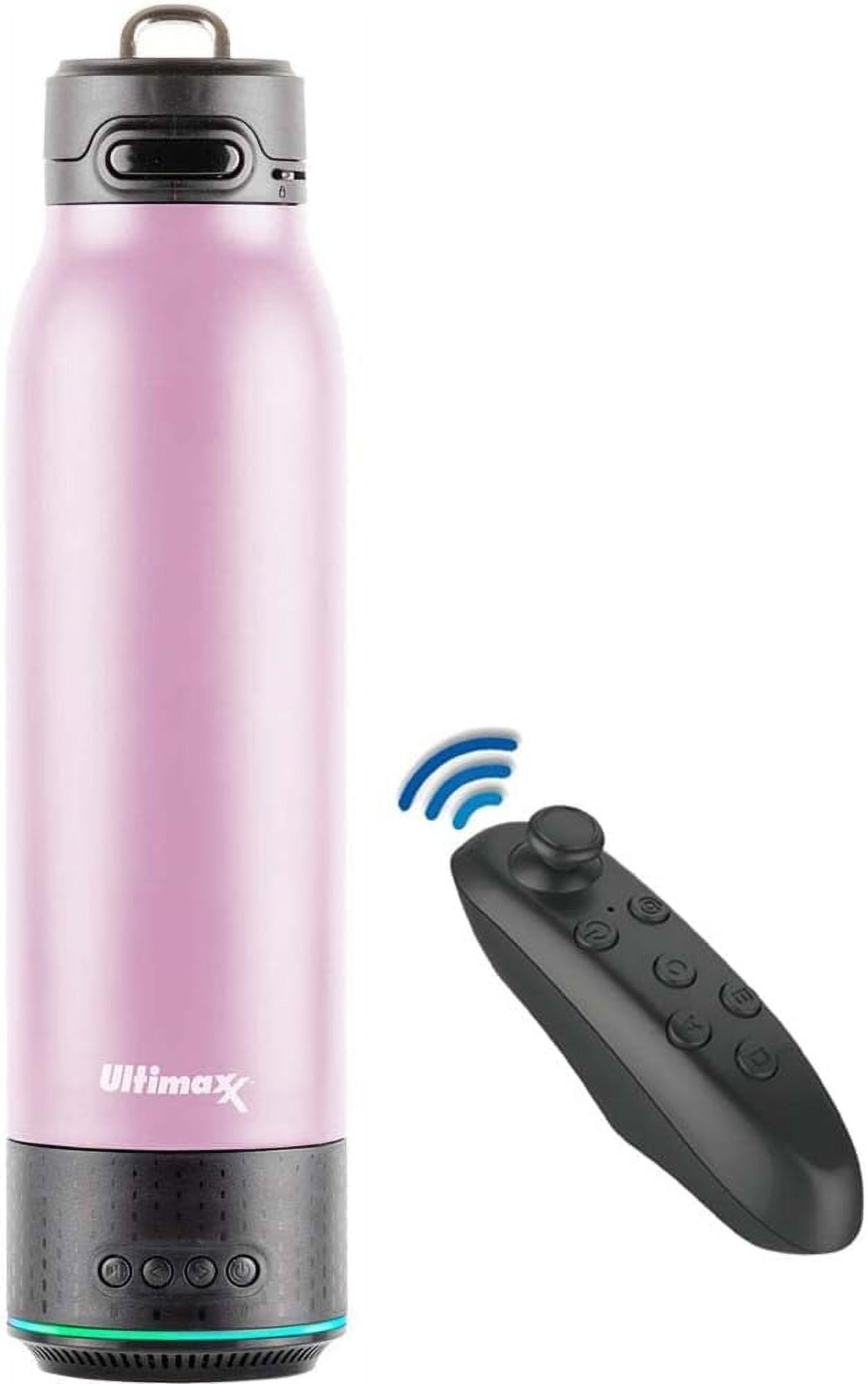 Vacuum Insulated Premium Water Bottle with Rechargeable Bluetooth