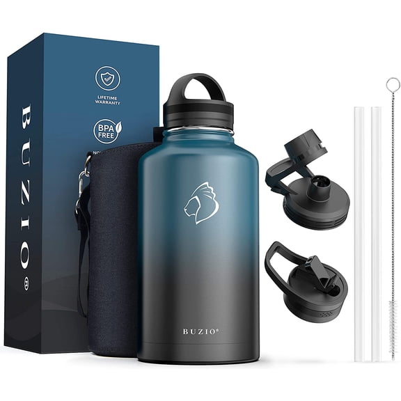 Vacuum Insulated Stainless Steel Water Bottle with Kids Insulated Water Bottle with Carrying Sleeve,  Double Wall Water Bottle, Keep Hot Cold, Simple Thermo Water Flask Canteen Mug