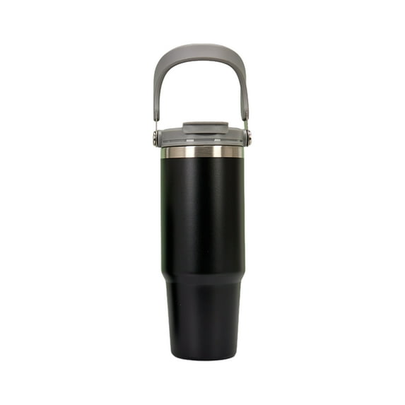 Vacuum Insulated Water Bottle with Handle Leak-Resistant Food Grade BPA Free Reusable Cup Office Car Tumbler