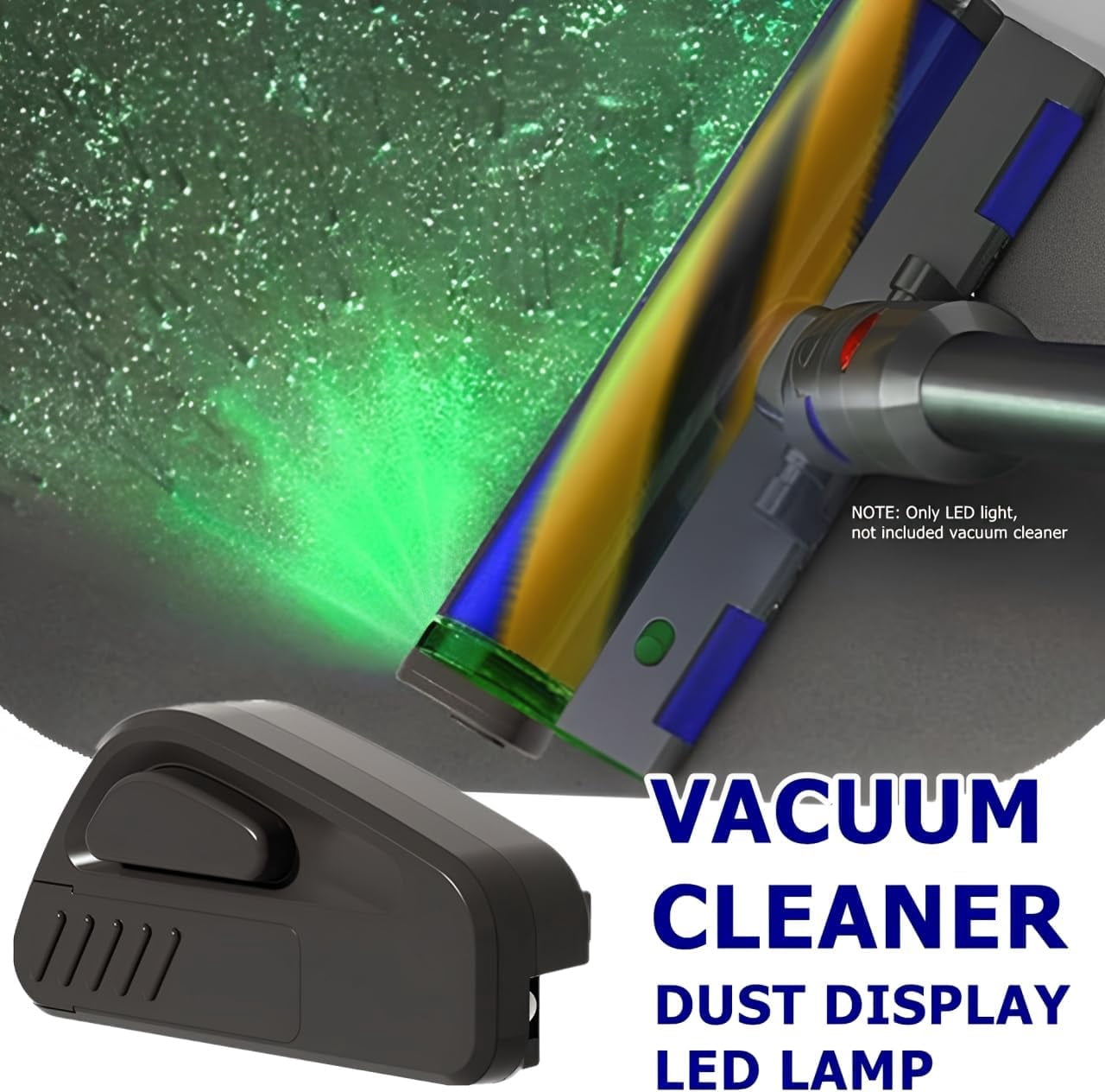 Led Dust Light Vacuum Light, Vacuum Cleaner LED Dust Display Lamp Compatible with V15 ...
