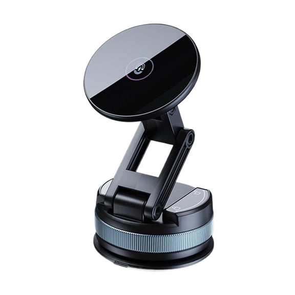 Vacuum Magnetic Phone Stand with Multi - Angle Rotation and Strong Magnet for Car Navigation