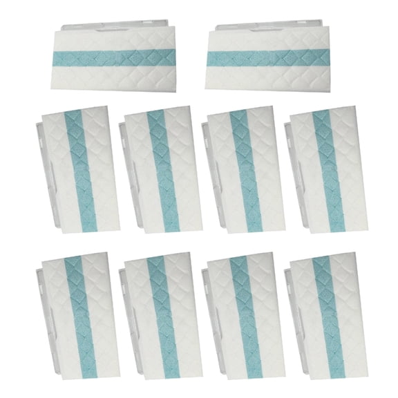 Vacuum Mop Pad Refills Compatible with Shark VM252, Microfiber Hard Floor Disposable Pads, 10 Pack