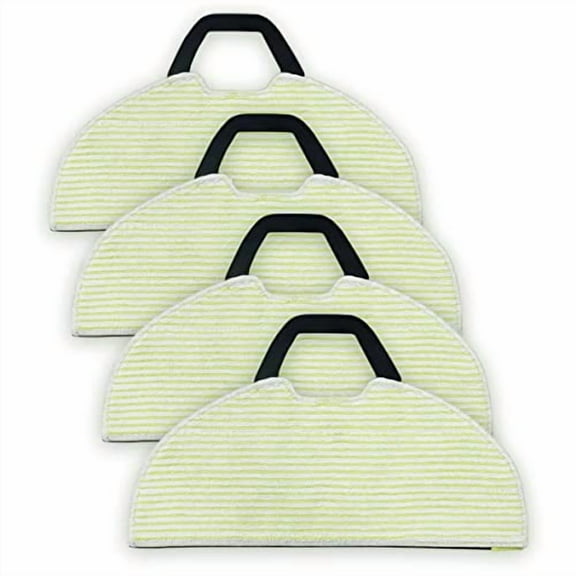 Vacuum Mop Replacement Pads for Shark AI Ultra 2- in-1 RV2610WD AV2610WA RV2410WD RV2620WD Reusable Hard Floor Cloth Expert Wet Replacement Microfiber Soft Pad (4)