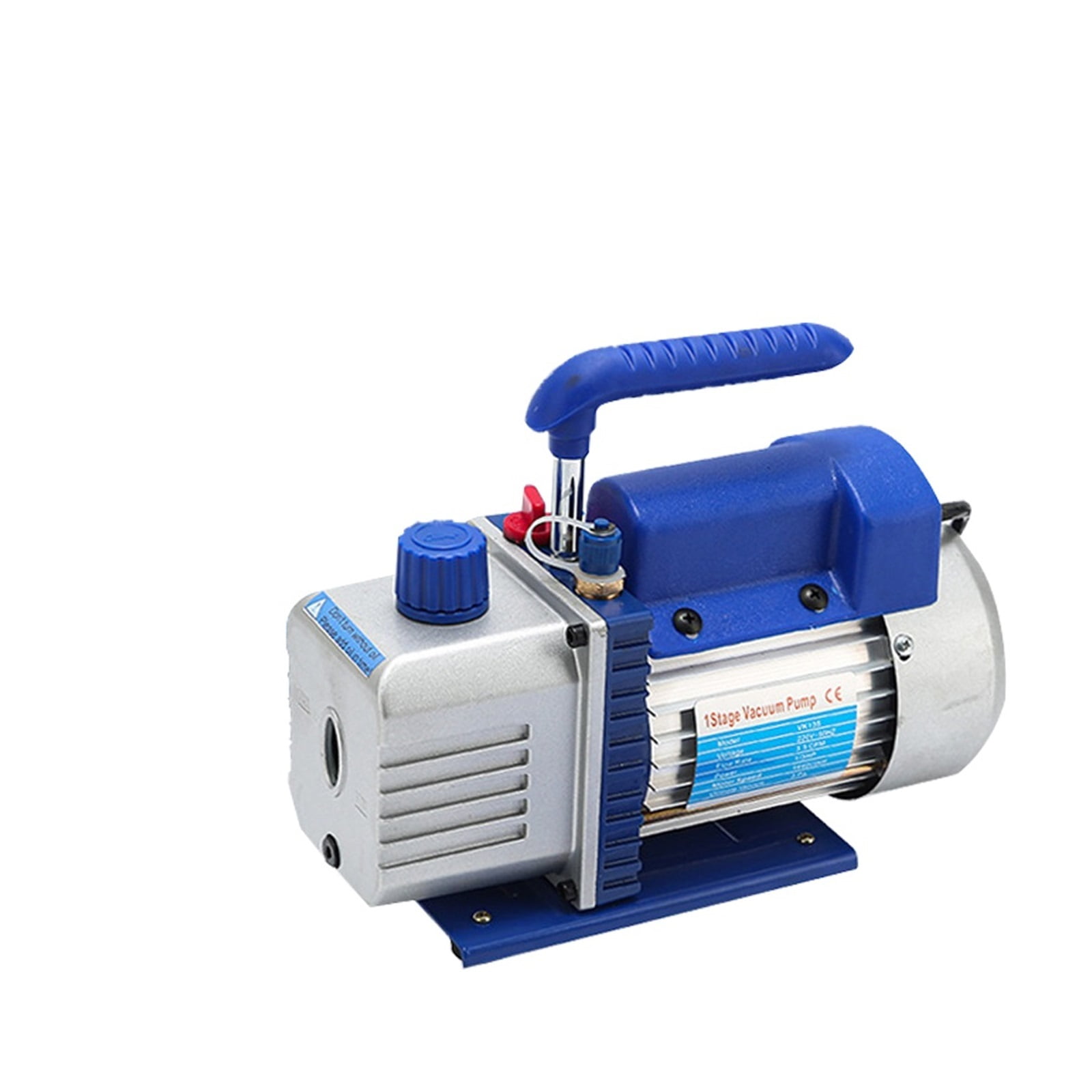 Vacuum Pump,3CFM Portable Rotary Vane 1 Stage Refrigeration Vacuum Pump Household/Car Air Conditioning Refrigerant Repair Tool