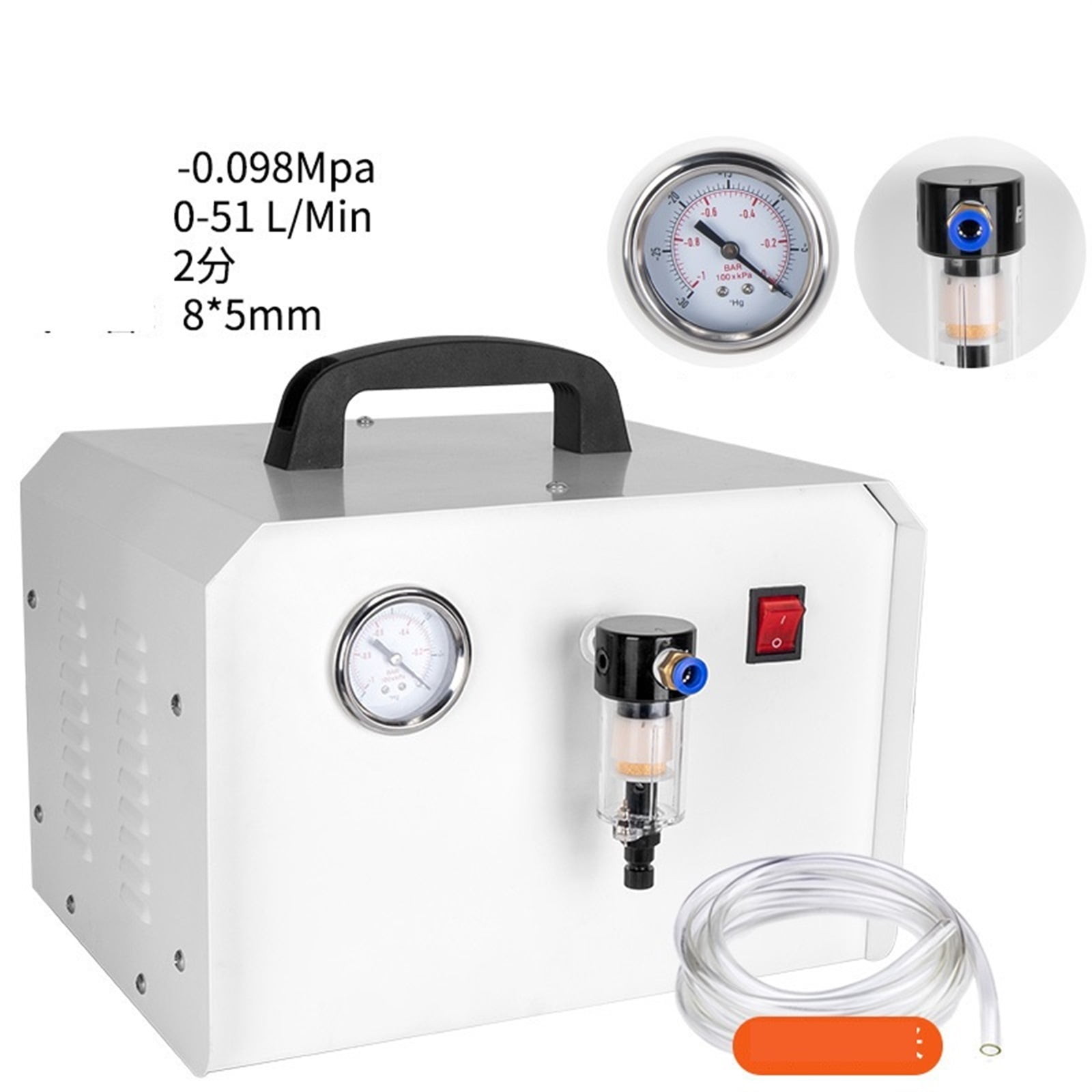 Vacuum Pump Laboratory Scientific Research With Vacuum Drying Defoaming Filter Oil-free Silent Vacuum Machine Pump ,Simple to Hookup