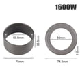 thumbnail image 1 of Vacuum Pump Oil-Free Mute Air Compressor Cylinder Sleeve Piston Cylinder Ring For 1600W, 1 of 6