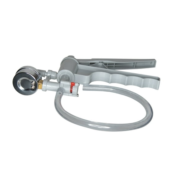Vacuum Pump with Gauge, Hand-Operated