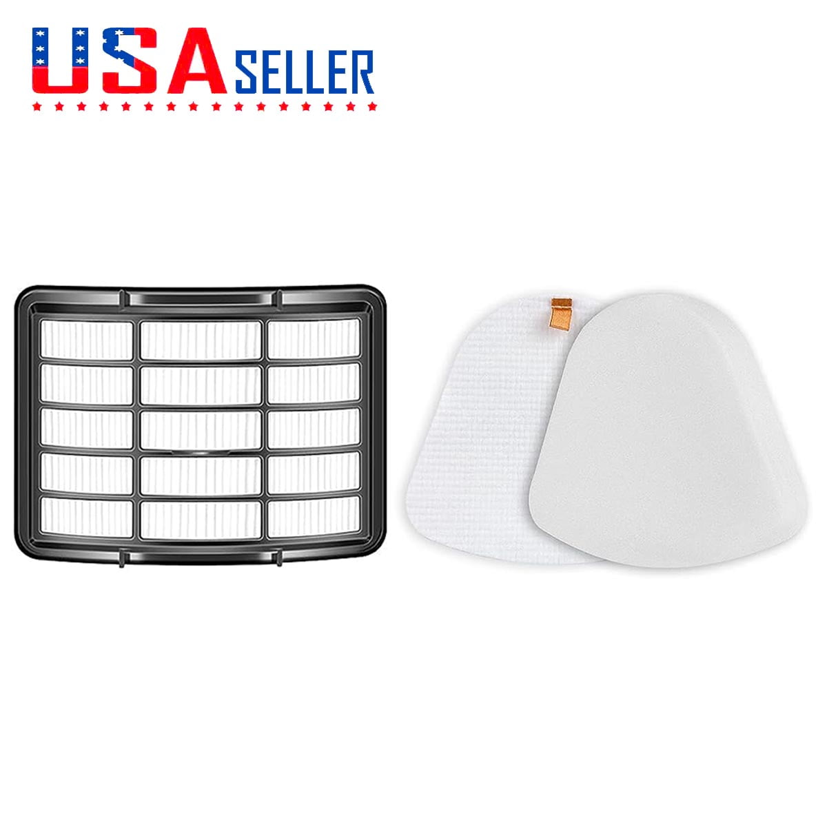 Vacuum Replacement 1 HEPA + 1 Foam & Felt Filter Compatible with Shark