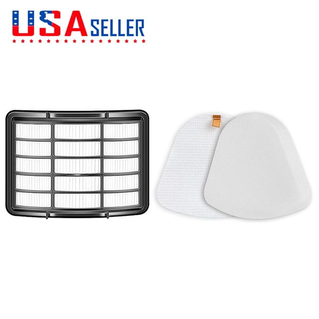 Vacuum Replacement 1 HEPA + 1 Foam & Felt Filter Compatible with Shark