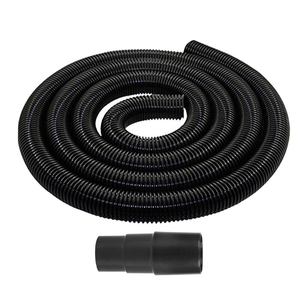 Vacuum Replacement Accessories - Extension Hose Flexible Hose Tube And Adapter 32mm To 32mm 35mm Conversion Unit - Black