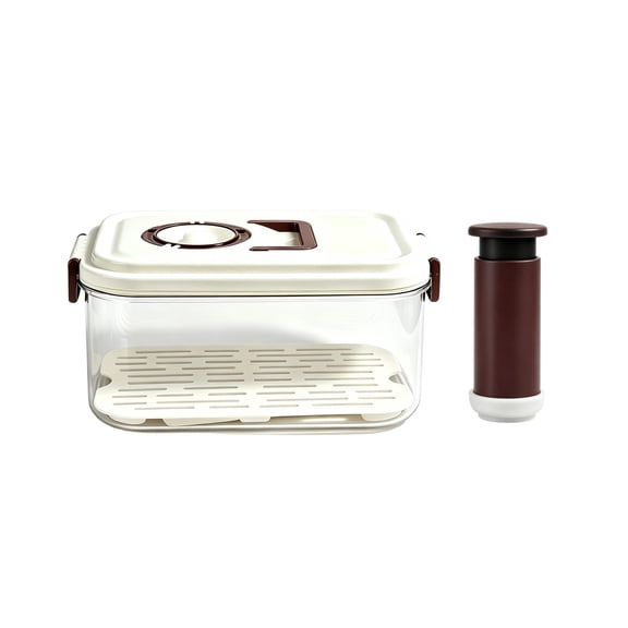 Vacuum Seal Containers - Marinade and Keep Food Fresh, BPA Free, Drainer, Microwave Friendly,77.77Oz