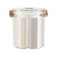 thumbnail image 1 of Vacuum Sealed Food Storage Containers with Lid, Plastic Airtight Food Container for Kitchen Cabinet A 1500ML, 1 of 3