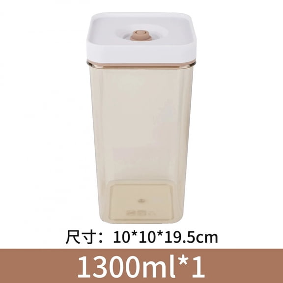 Vacuum Sealed Jar Coffee Bean Storage Bottle Kitchen Food Grain Tea Vacuum Pump Transparent Fresh Storage Jar Kitchen Accessorie