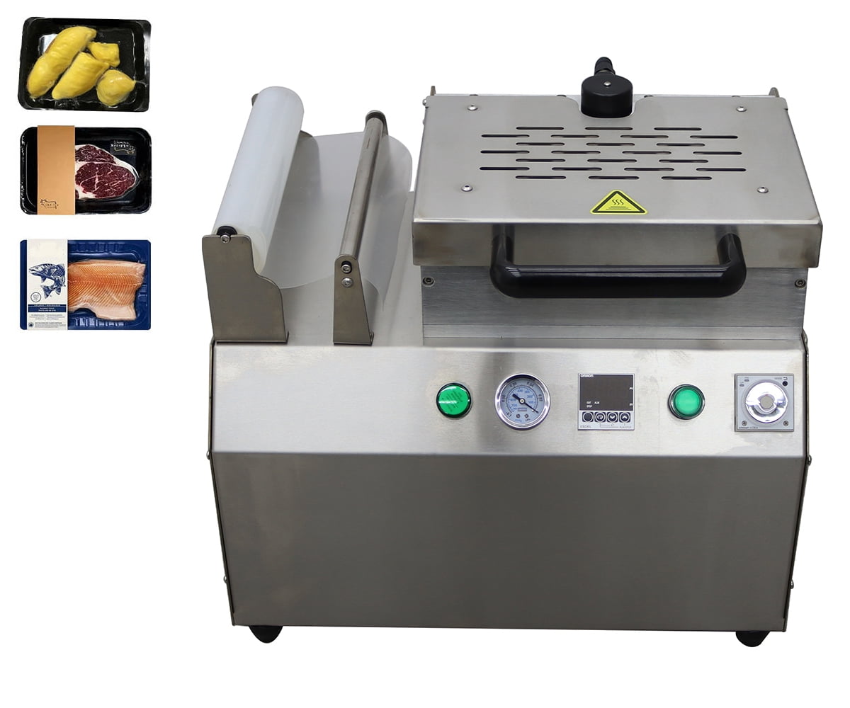 Vacuum Sealer 240T 2 Trays Bench Vacuum Packaging Machine for Food Preservation