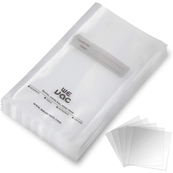 Vacuum Sealer Bags 100 Gallon 11x16 Inch for Food Saver, Seal a Meal, Weston. Commercial Grade, BPA Free, Heavy Duty, Great for vac storage, Meal Prep and Sous Vide