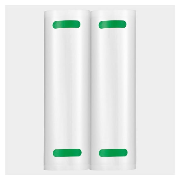 Vacuum Sealer Bags 11 x 50ft, 2 Rolls Food Storage Bags, Non-BPA, Freezer Safe, Heavy Duty Vacuum Seal Bags for Food Preservation
