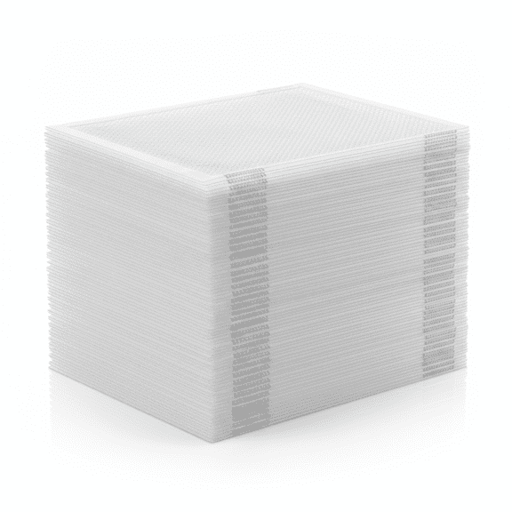 Vacuum Sealer Bags, 50 Count 6"x10" Heavy Duty Storage Bags, Puncture Resistant for Freezer, Sous Vide, Meal Prep, Compatible with All Vacuum Sealers, Clear