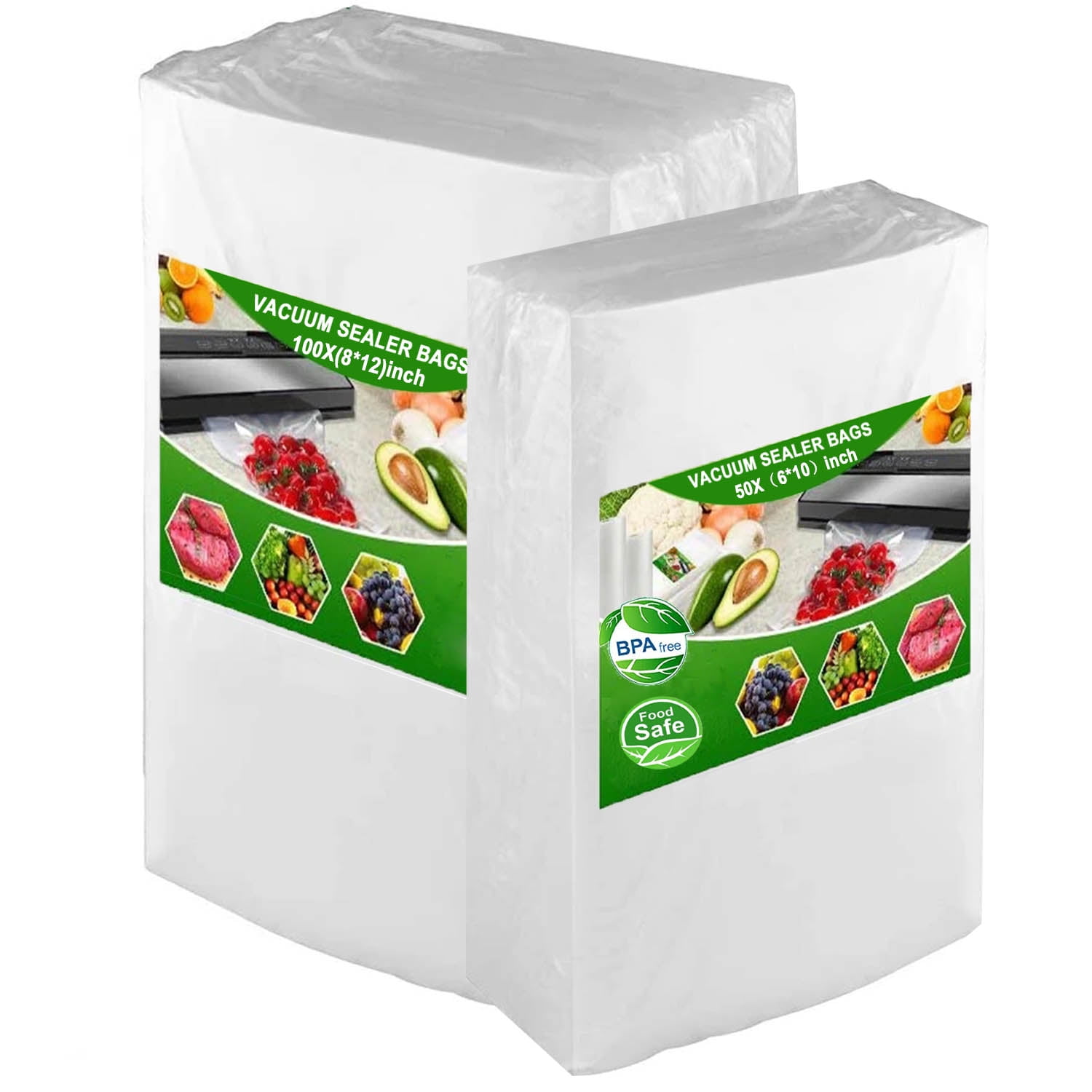 Vacuum Sealer Bags, Food Vac Bags for Storage, Vacuum Sealer Bags