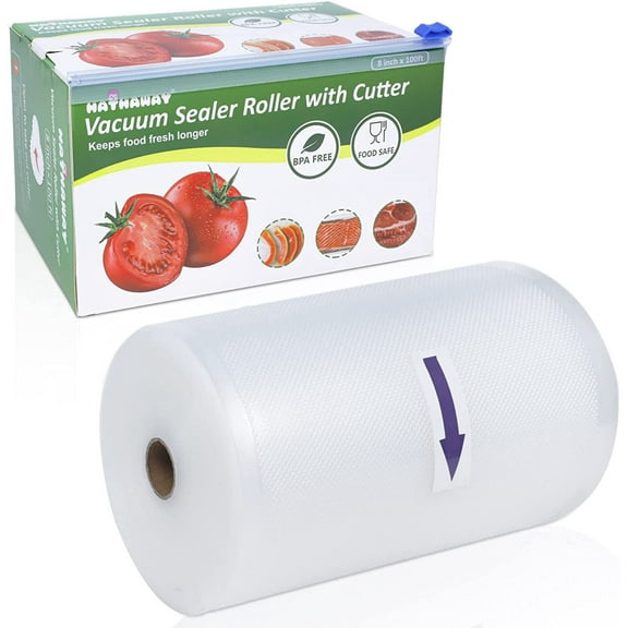 Vacuum Sealer Bags Rolls for Food with Cutter Sealing Bag BPA Free