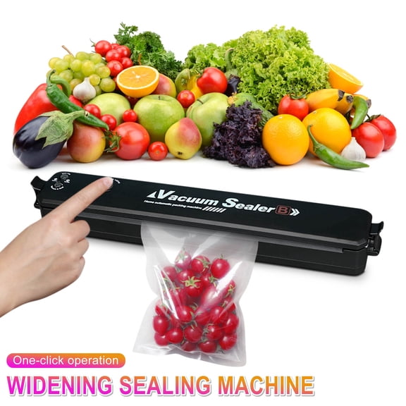 Vacuum Sealer Black Style Gift Kitchen Vacuum Packer Small Sealing