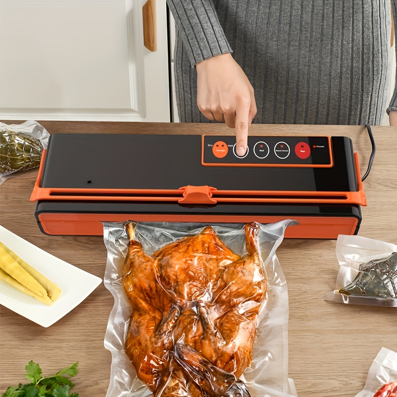 Vacuum Sealer Machine, 42.0 Cm Automatic Food Sealer With Cutter, Dry