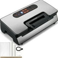 thumbnail image 1 of Professional Vacuum Sealer Machine, 90Kpa 130W Dual Pump & Dual Sealing, Auto/Manual Air Sealing, Built-in Cutter, Perfect for Dry & Moist Foods, Includes Bags & External Hose, 1 of 7