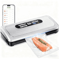 thumbnail image 1 of Vacuum Sealer for Food, 80kPA Powerful Food Saver Vacuum Sealer Machine, 10-in-1 Food Vacuum Sealer with Dry & Moist Food Modes Built-in Cutter, Digital Timer, 1 of 9