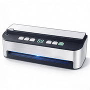 Vacuum Sealer Machine, Aeitto  85KPA Fully Automatic 8-IN-1 Food Sealer with Bags Storage, Build-in Cutter, Moist&Dry Mode and Air Suction Hose | Digital Countdown | Sous Vide