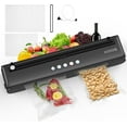 Vacuum Sealer Machine, Automatic Food Sealer with Cutter, Dry & Moist