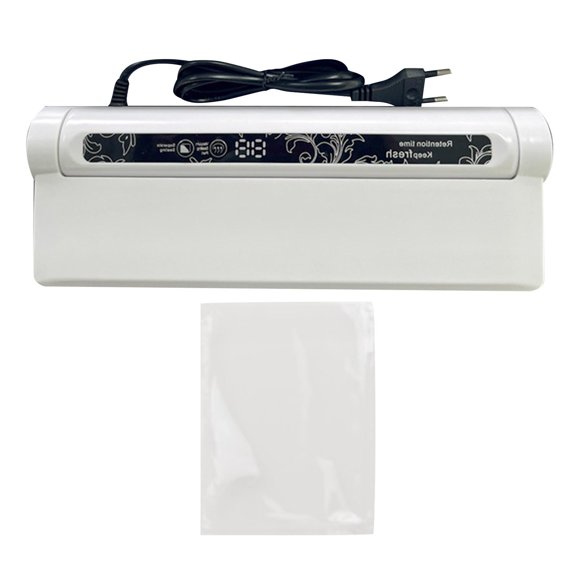 Vacuum Sealer Machine, Automatic Sealer Vacuum Sealer with 20 Saver Bags for Preservation, Kitchen Countertop Storage
