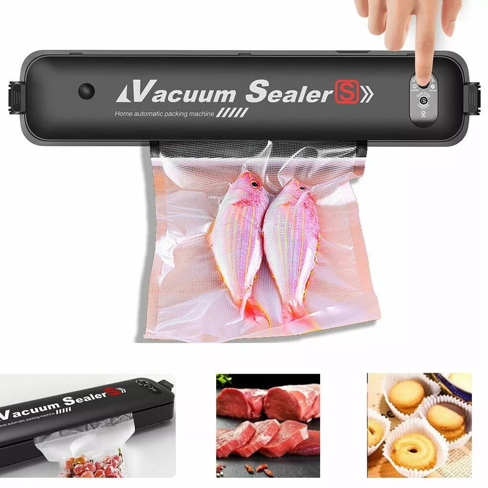 Vacuum Sealer Machine Automatic for Food Preservation with 10 Pcs Saver Bags