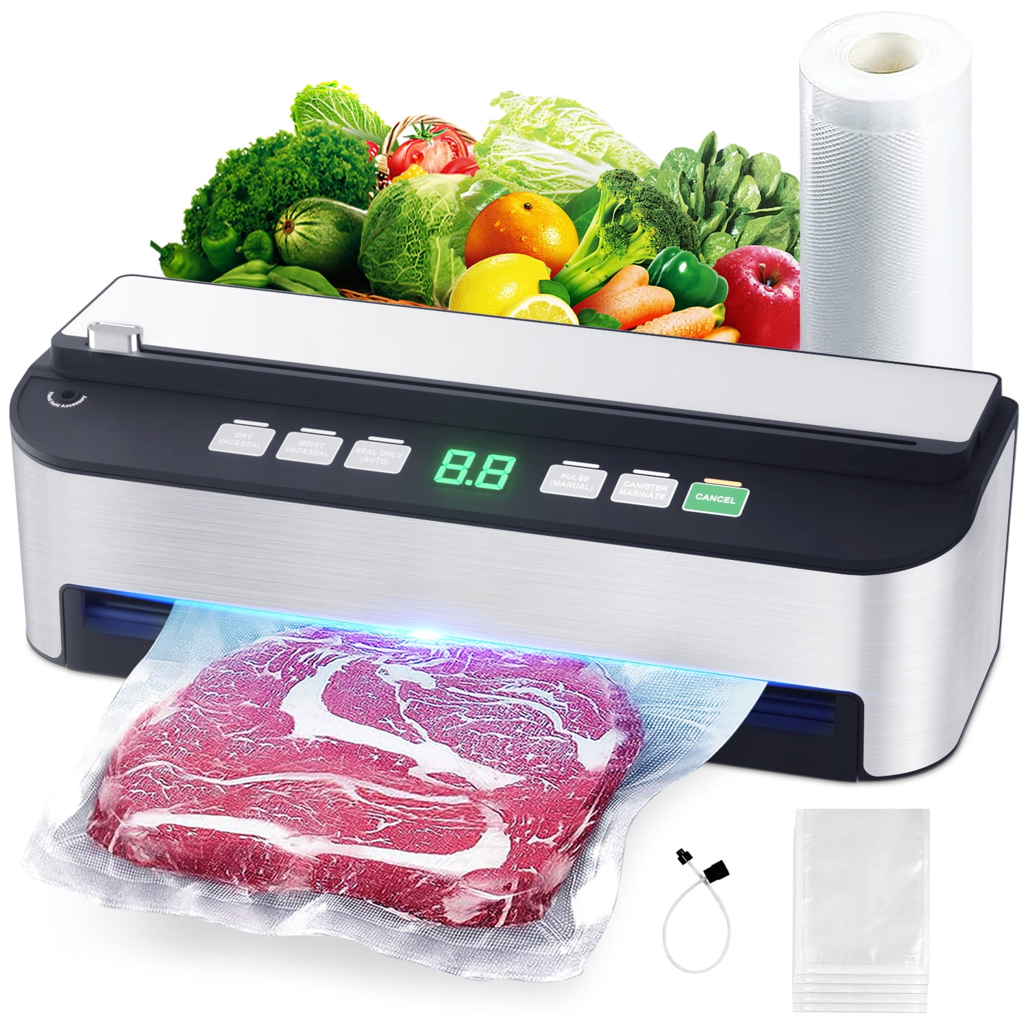 Beelicious® Pro 8-in-1 Automatic Vacuum Sealer Mac