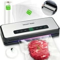 thumbnail image 1 of Vacuum Sealer Machine Built-in Bag Roll Storage and Cutter,Fast-Compact Food Sealer,90kpa Powerful Suction,Multi-Functional Food Vacuum Saver&Wide Seal,With1 Bag Roll&5pcs Pre-cut Bags, 1 of 8