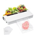 thumbnail image 1 of Vacuum Sealer Machine for Food- Compact Household Vacuum Sealer. 60KPA Strong Suction, Moist/Dry Modes, with 20 Vacuum Seal Bags for Food, LED Indicator Light with Digital Countdown Timer, Compact, L, 1 of 8