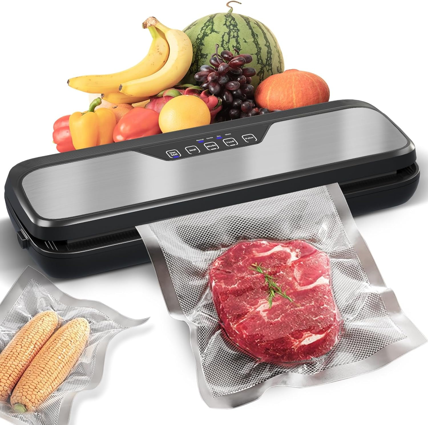 Vacuum Sealer Machine, Fully Automatic Vacuum Sealing System for Moist