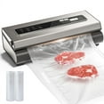 thumbnail image 1 of Casabay Vacuum Sealer Machine with 2 Rolls Vacuum Seal Bags, Compact Food Saver Vacuum Machine Built-In Cutter, Perfect for Meal Prep, Peftovers, Freezer Storage, 1 of 9