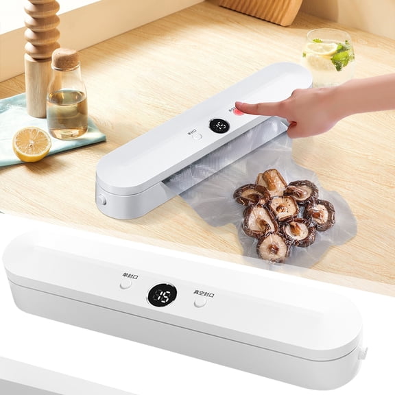Vacuum Sealer Machine for Food, Dry & Moist Mode, 60KPa Strong Suction, 22s Fast Sealing, Compact Automatic Sealing Machine, 11" Wide Seal Strip