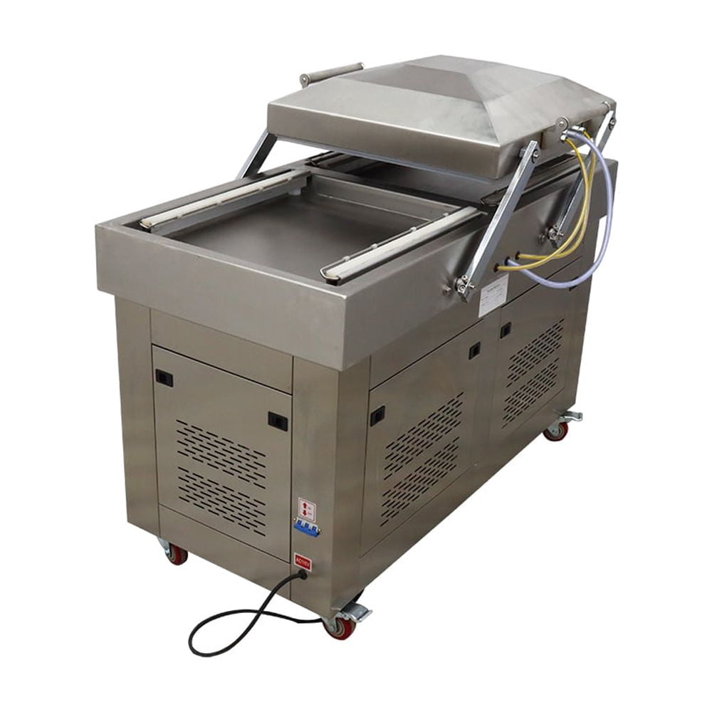 Vacuum Sealer Packaging Double Chamber Machine with Double Pumps Without Plugs