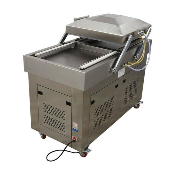 Vacuum Sealer Packaging Double Chamber Machine with Double Pumps Without Plugs