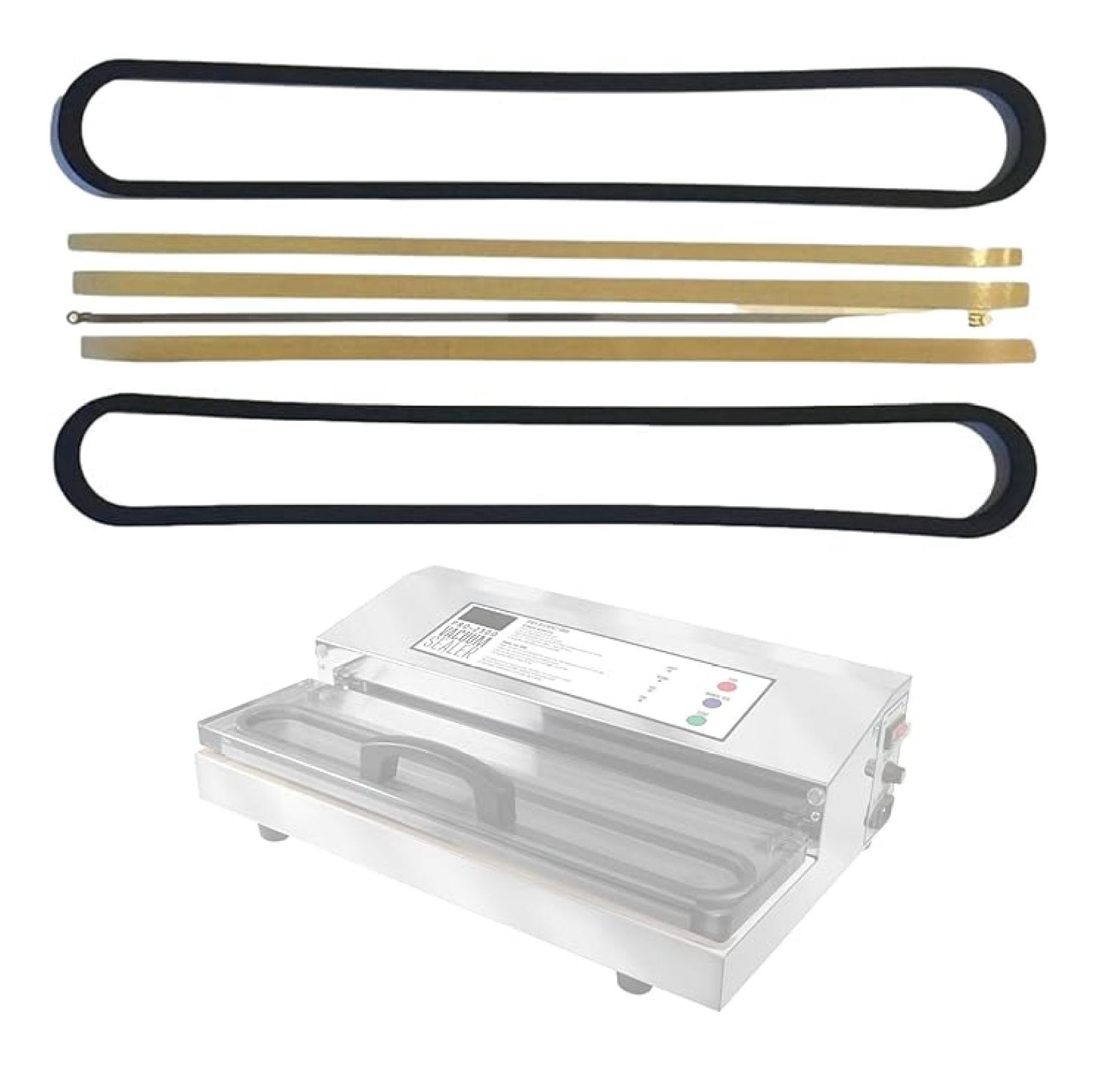 Vacuum Sealer Parts Kit Compatible with PRO-2100, PRO-2300, PRO-3500 - Seals & Tape