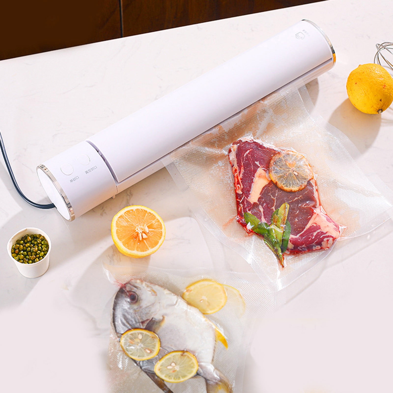 Vacuum Sealer (Vacuum Sealer + 10 Bags) Vacuum Packaging compatible