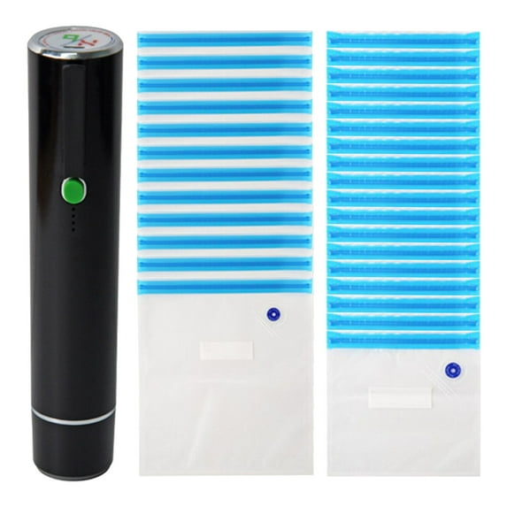 Vacuum Sealer, vacuum sealer for food, handheld vacuum sealer(Vacuum Sealers+ 30 reusable vacuum seal bags)