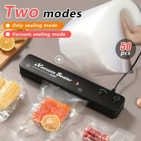 Vacuum Sealers, Black with Vacuum Sealing Mode