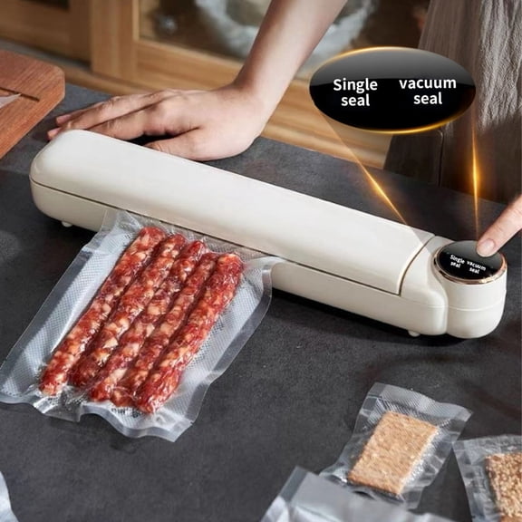 Vacuum Sealing Machine Household Fully Automatic Vacuum Packaging Machine Plastic Sealing Machine Vacuum Food Preservation Machine