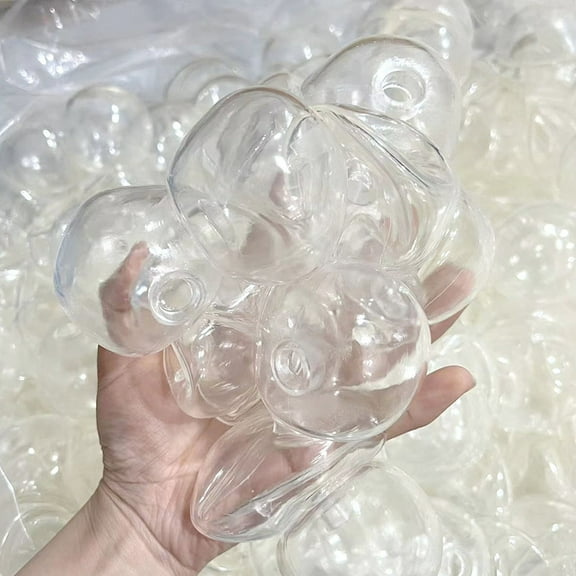 Vacuum Soft DIY Stress Ball, Soft Comfortable DIY Empty Ball Skin Empty Stress Ball, DIY Stress Relief Toys Press Balls