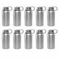 thumbnail image 1 of Vacuum Stainless Steel Water Bottles 27 oz. Set of 10, Bulk Pack - Reusable, Great for Gym, Hiking, Cycling, and For School - Silver, 1 of 5