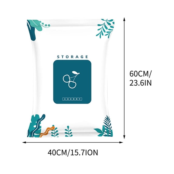 Vacuum Storage Bag Space Saving Compressed Storage for Clothes Quilts Blankets Bedding Travel and Home Organization Reusable Airtight Bags for Closet Basement Dorm and Moving