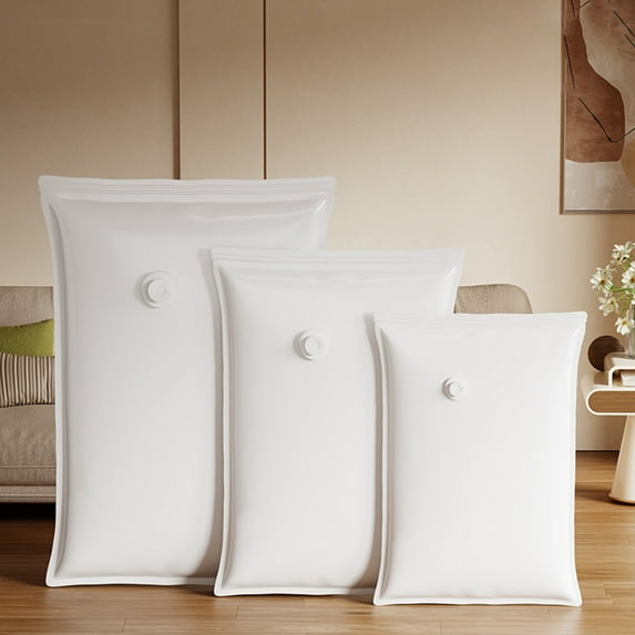 Vacuum Storage Bags under $5! CQCYD Vacuum Storage Bags for Clothes, Space Saving Compression Bags for Blankets, Travel Storage Organizer, Moving Packing Bags, Multi-Size Plastic Storage Solution