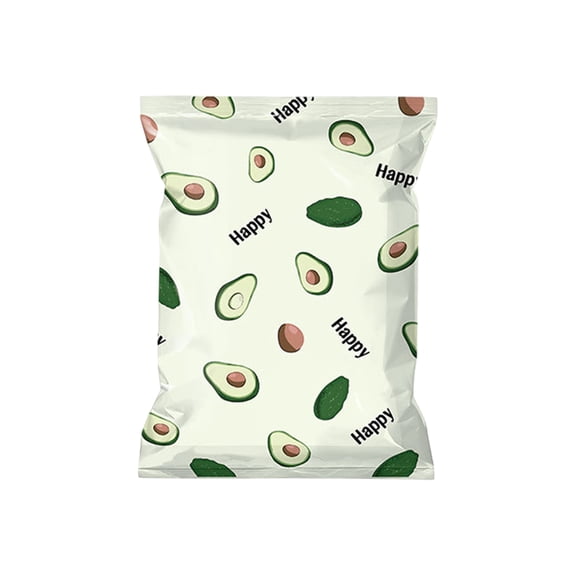 Vacuum Storage Bags for Comforters and Bedding, Reusable Space Saver Bags with One-Way Valve, PA+PE Plastic Compression Sacks for Closet Organization, Avocado Print