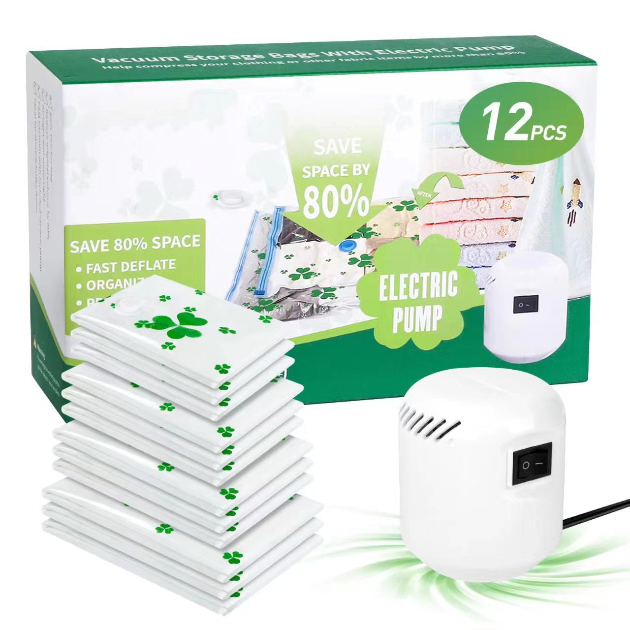 Travel vacuum storage bags with electric pump hotsell